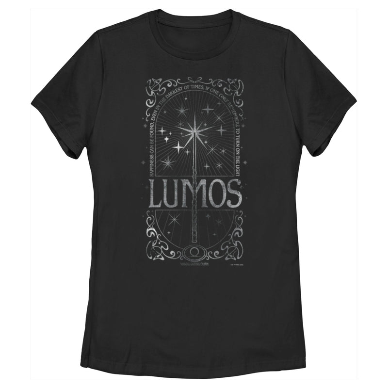 Women's Harry Potter Lumos Happiness Spell T-Shirt