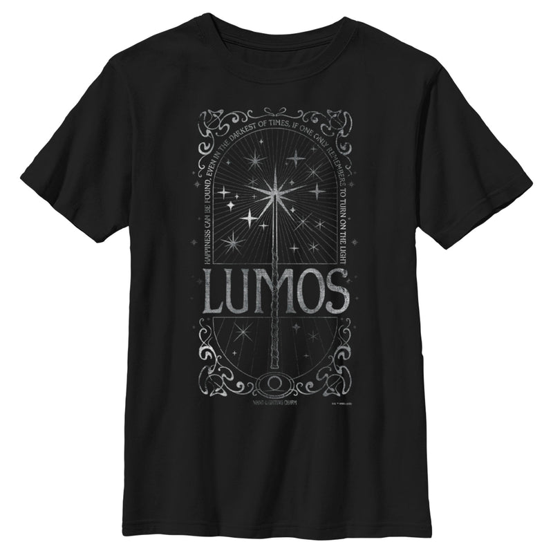 Boy's Harry Potter Lumos Happiness Spell T-Shirt