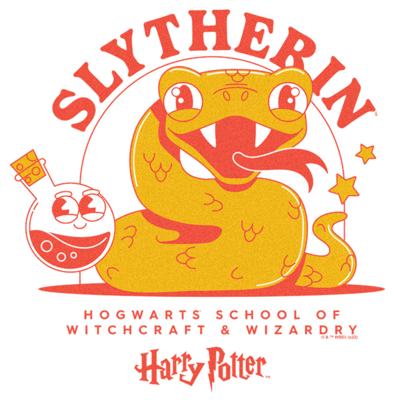 Men's Harry Potter Cute Slytherin Snake T-Shirt