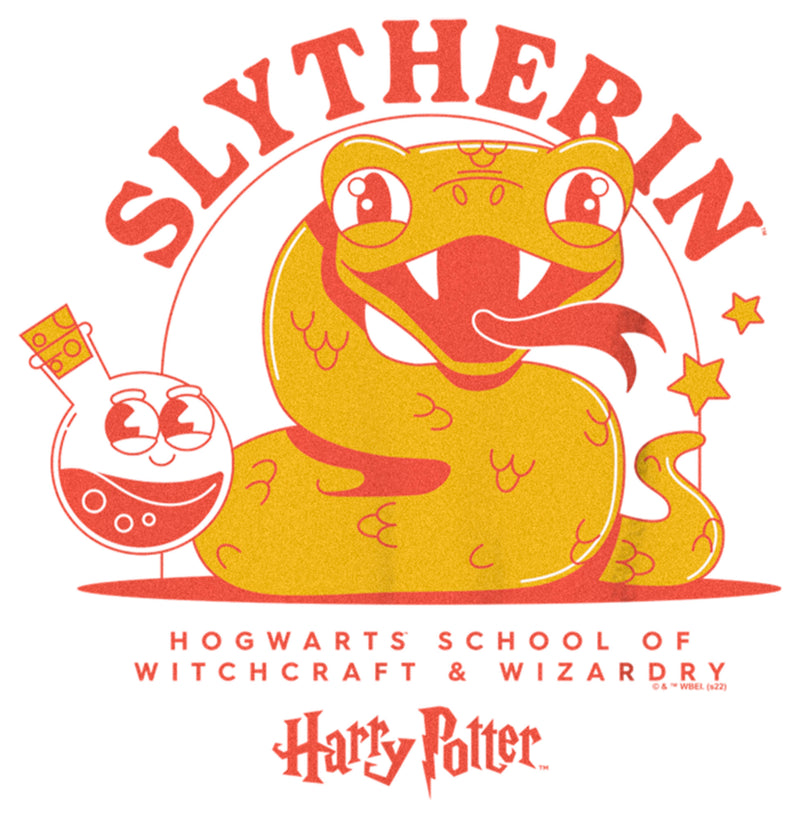 Boy's Harry Potter Cute Slytherin Snake T-Shirt