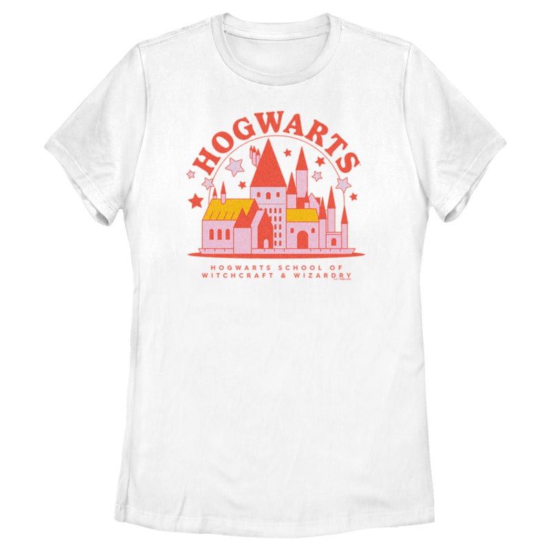 Women's Harry Potter Cute Starry Hogwarts T-Shirt