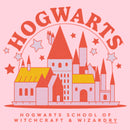 Junior's Harry Potter Cute Starry Hogwarts T-Shirt