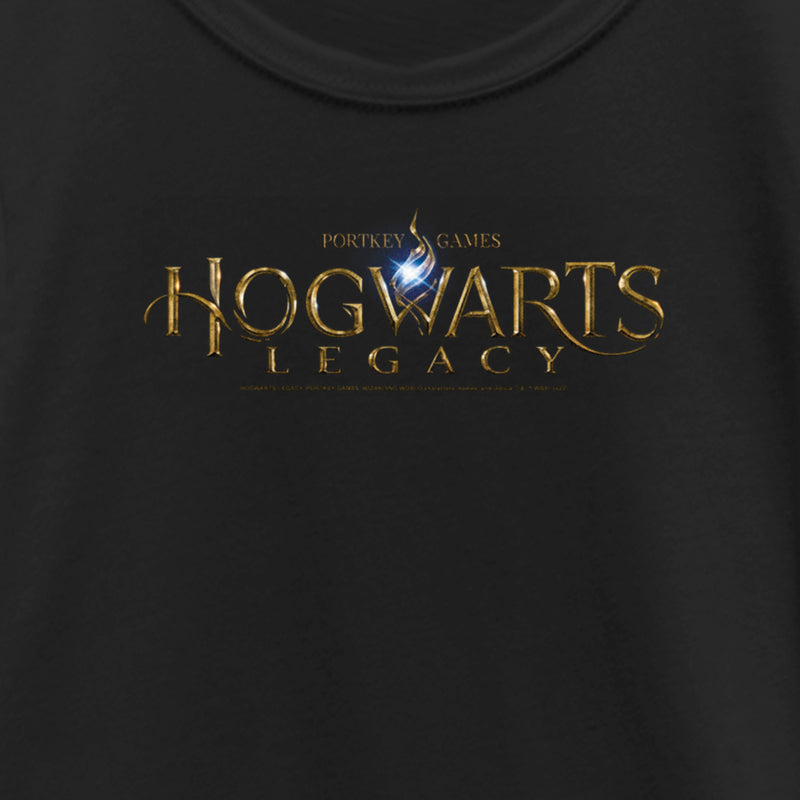 Girl's Hogwarts Legacy Official Logo T-Shirt