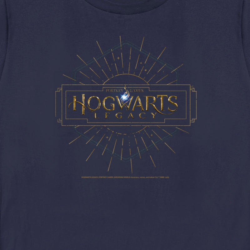 Women's Hogwarts Legacy Art Deco Logo T-Shirt