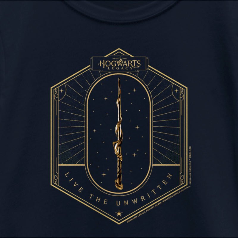 Girl's Hogwarts Legacy Live the Unwritten T-Shirt
