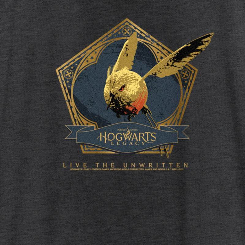 Women's Hogwarts Legacy Golden Snidget Logo Racerback Tank Top
