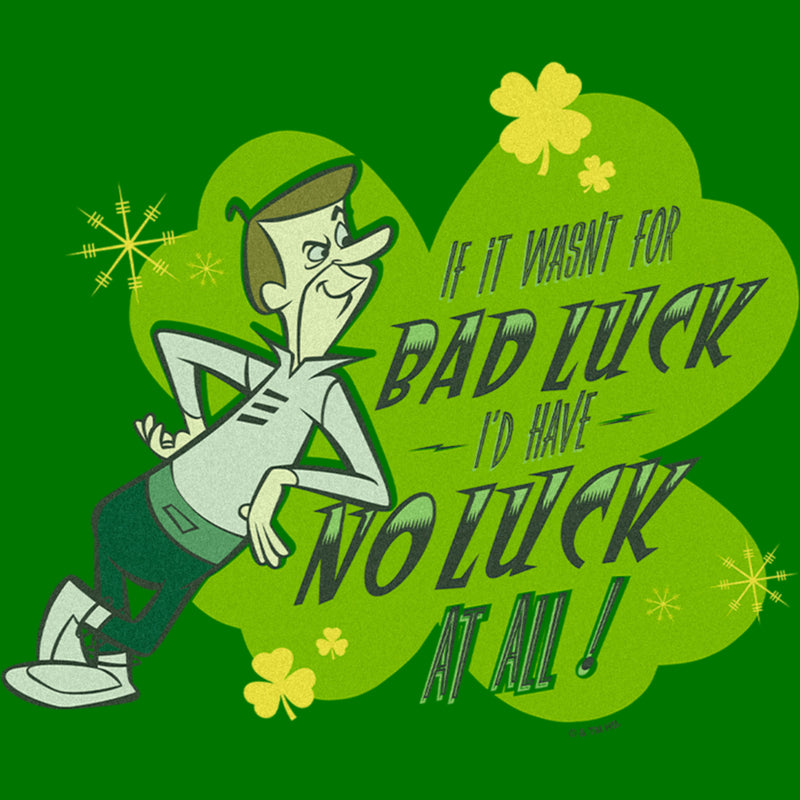 Men's The Jetsons George No Luck Quote T-Shirt