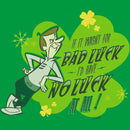 Junior's The Jetsons George No Luck Quote T-Shirt