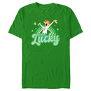 Men's The Jetsons George Feelin' Lucky T-Shirt