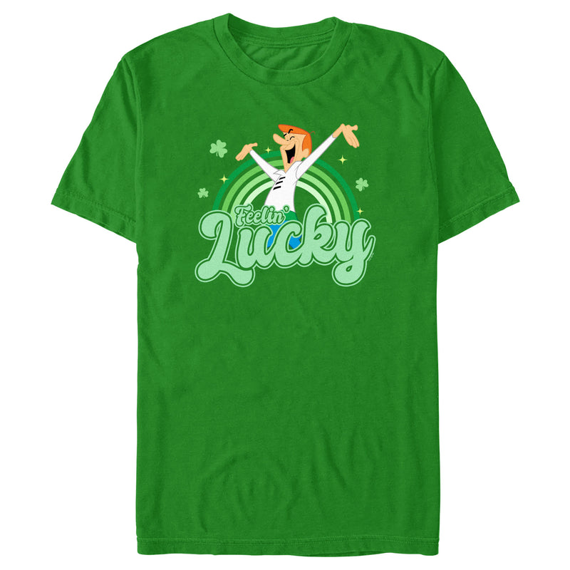 Men's The Jetsons George Feelin' Lucky T-Shirt