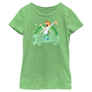 Girl's The Jetsons George Feelin' Lucky T-Shirt