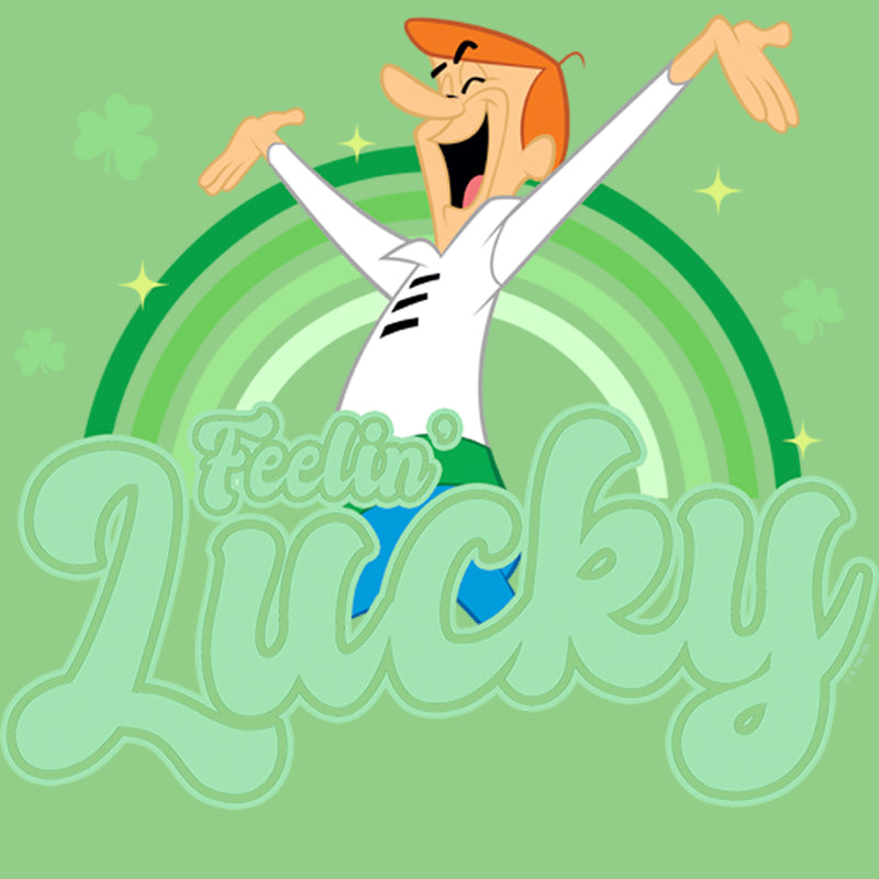 Girl's The Jetsons George Feelin' Lucky T-Shirt