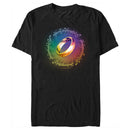 Men's The Lord of the Rings Fellowship of the Ring Rainbow Ring T-Shirt