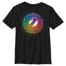 Boy's The Lord of the Rings Fellowship of the Ring Rainbow Ring T-Shirt