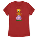 Women's Looney Tunes Easter Egg Tweety T-Shirt