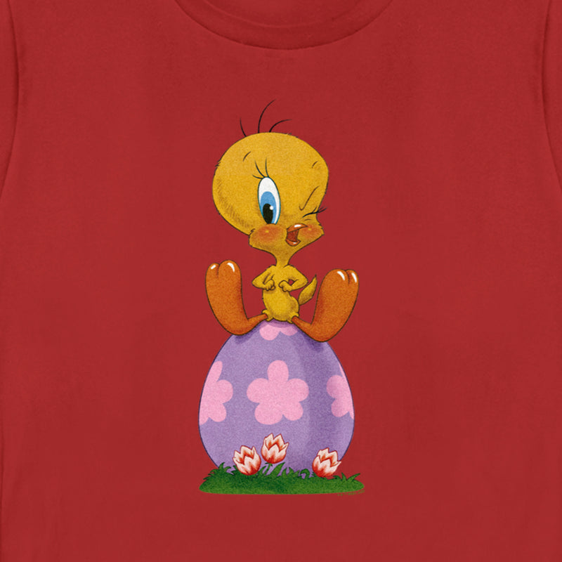 Women's Looney Tunes Easter Egg Tweety T-Shirt