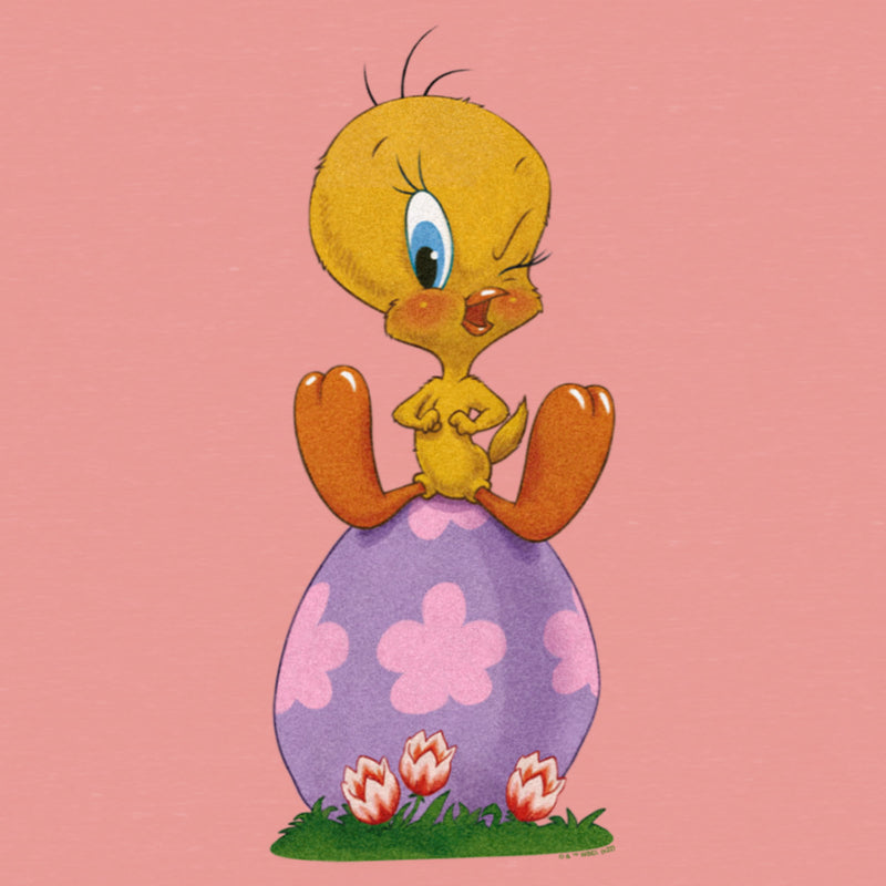 Junior's Looney Tunes Tweety Easter Egg Sweatshirt