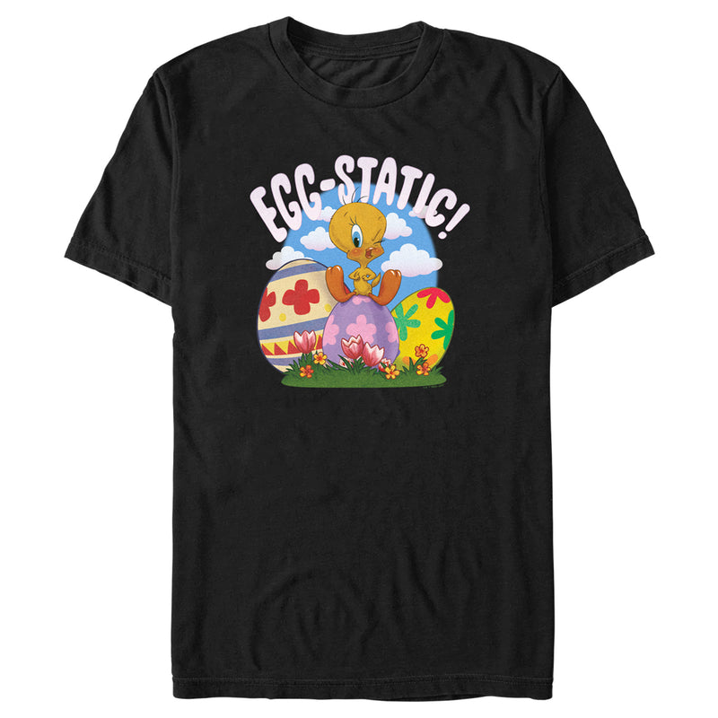 Men's Looney Tunes Egg-Static Tweety T-Shirt