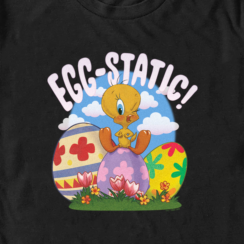 Men's Looney Tunes Egg-Static Tweety T-Shirt