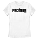 Women's Peacemaker Black Classic Logo T-Shirt