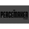 Junior's Peacemaker Black Classic Logo Racerback Tank Top