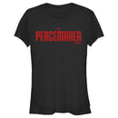 Junior's Peacemaker Red Classic Logo T-Shirt