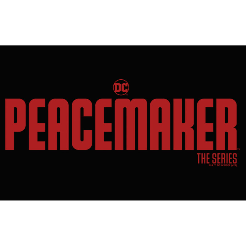 Junior's Peacemaker Red Classic Logo Racerback Tank Top