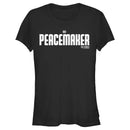 Junior's Peacemaker White Classic Logo T-Shirt