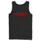 Men's Peacemaker Red Distressed Logo Tank Top