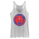 Women's Peacemaker Red Helmet Racerback Tank Top