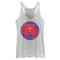 Women's Peacemaker Red Helmet Racerback Tank Top