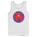 Men's Peacemaker Red Helmet Tank Top