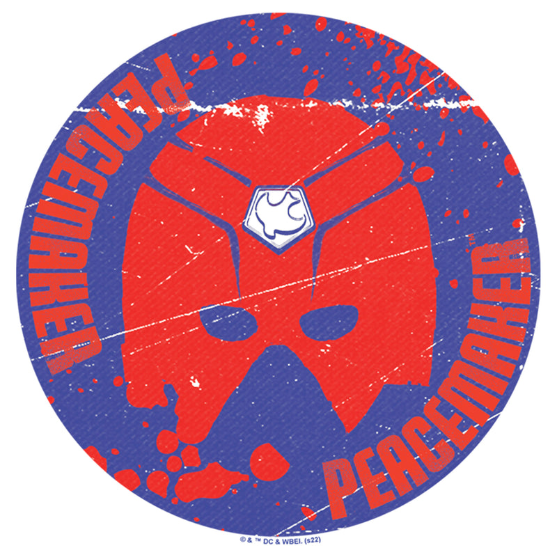 Junior's Peacemaker Red Helmet T-Shirt