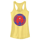 Junior's Peacemaker Red Helmet Racerback Tank Top