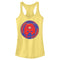 Junior's Peacemaker Red Helmet Racerback Tank Top