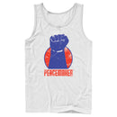 Men's Peacemaker Red Fist Circle Tank Top