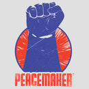 Women's Peacemaker Red Fist Circle Racerback Tank Top