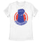 Women's Peacemaker Blue Fist Circle T-Shirt