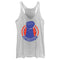 Women's Peacemaker Blue Fist Circle Racerback Tank Top