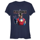 Junior's Peacemaker Hero Peace Sign T-Shirt