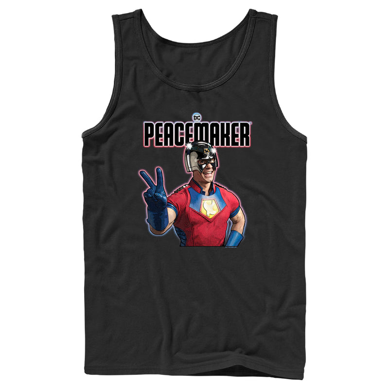 Men's Peacemaker Hero Peace Sign Tank Top