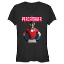 Junior's Peacemaker Hero Portrait T-Shirt