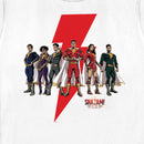 Women's Shazam! Fury of the Gods Heroes Group Portrait T-Shirt