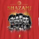 Boy's Shazam! Fury of the Gods Black and White Photos T-Shirt