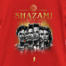 Girl's Shazam! Fury of the Gods Black and White Photos T-Shirt