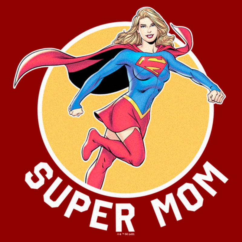 Women's Superman Supergirl Mom T-Shirt