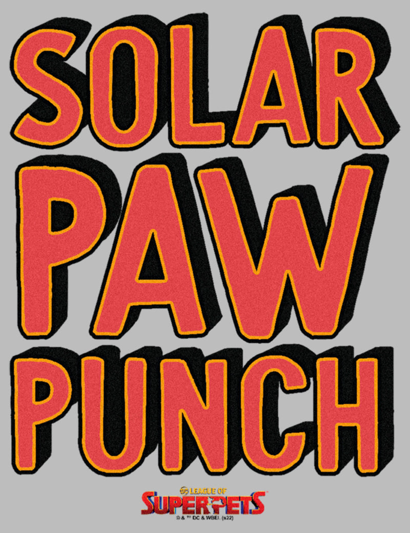 Men's DC League of Super-Pets Solar Paw Punch T-Shirt