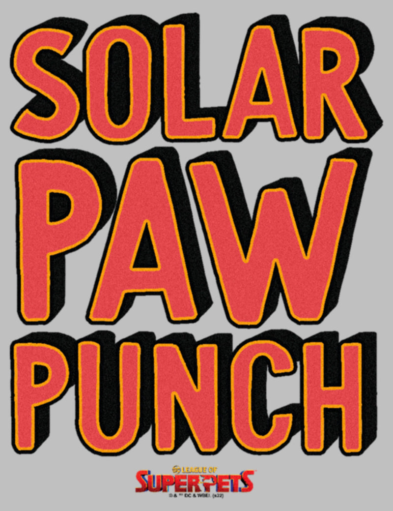 Women's DC League of Super-Pets Solar Paw Punch T-Shirt
