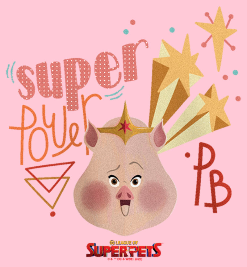 Girl's DC League of Super-Pets Super Power PB Pig T-Shirt