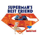 Women's DC League of Super-Pets Superman's Best Friend Krypto Logo T-Shirt